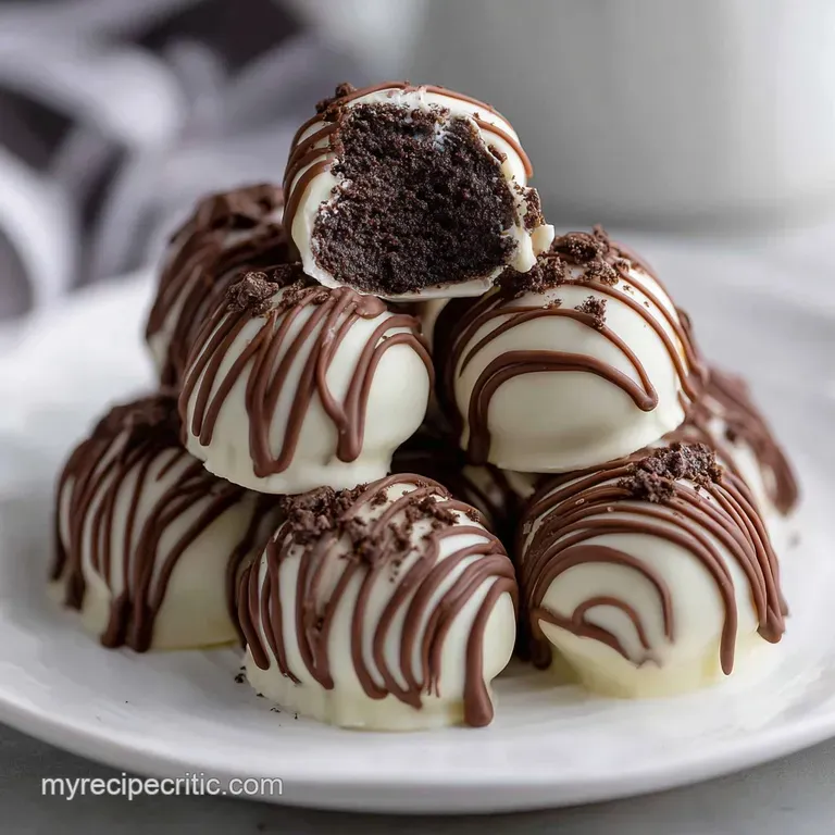 Oreo Balls: Decadent No-Bake Truffles Recipe