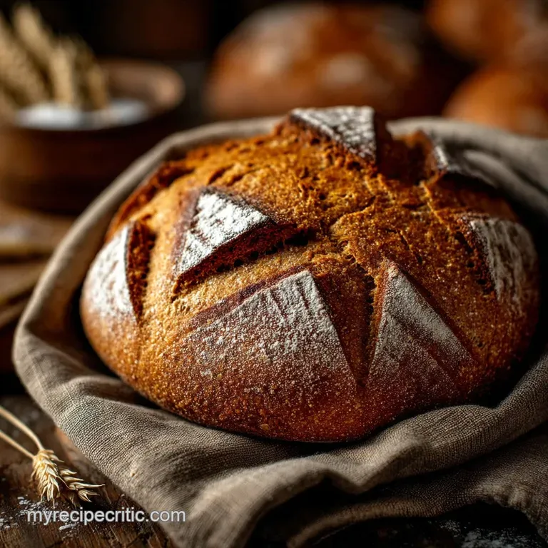 The Sunday Loaf Easy NoKnead Caraway Rye Bread