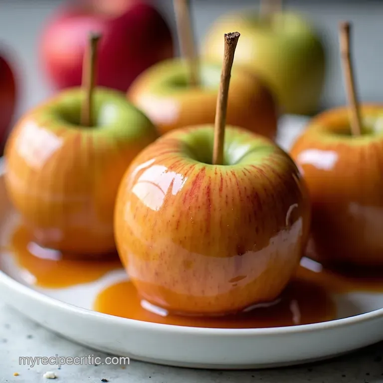Easy Peasy Caramel Apples NoFail