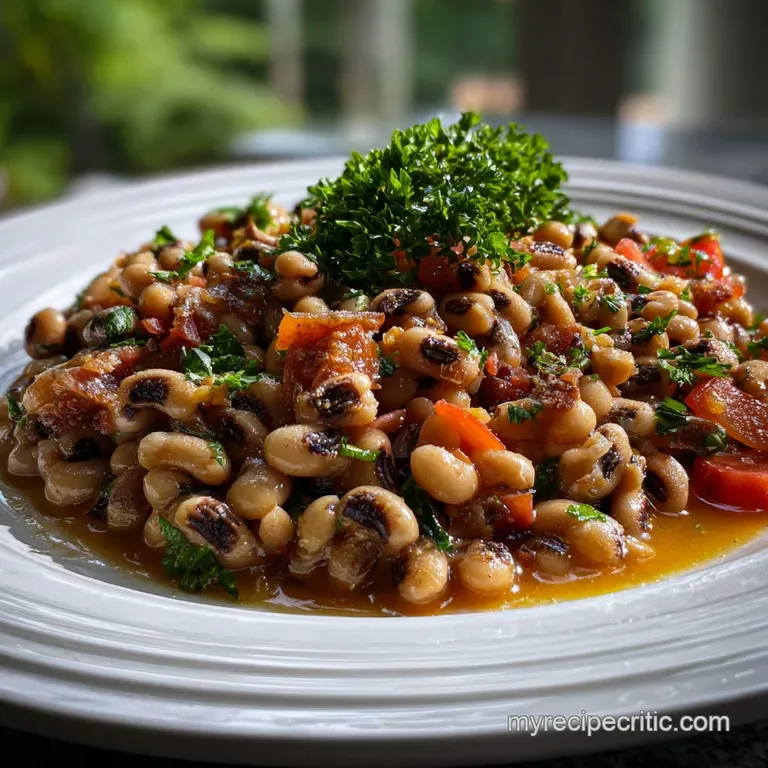Black Eyed Peas Recipe: Silky Broth Tender Peas