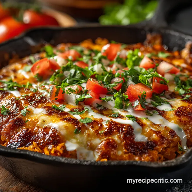 Easy Sweet Potato Taco Skillet OnePan Fiesta