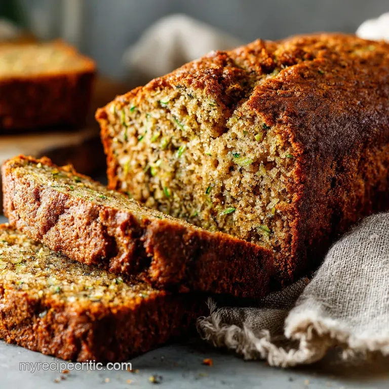 Ultimate Moist Spiced Zucchini Loaf Recipe