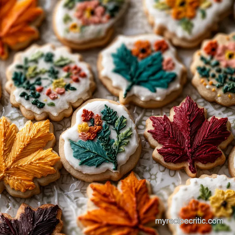 Stack of three frosted sugar cookies on a white plate. Creamy white frosting contrasts with colorful sugar sprinkles.