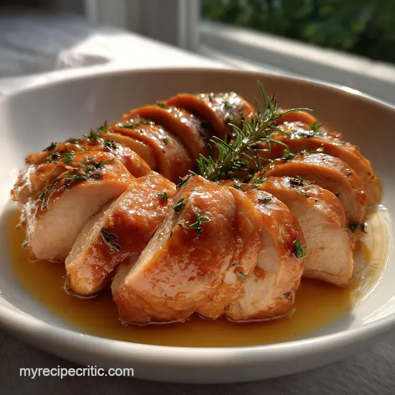 The Best Flavorful Boiled Chicken Breast Method presentation