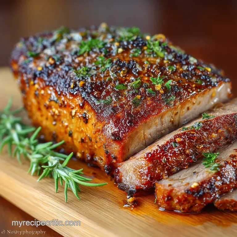 Perfectly Roasted TriTip Your Foolproof Oven Sunday Roast presentation