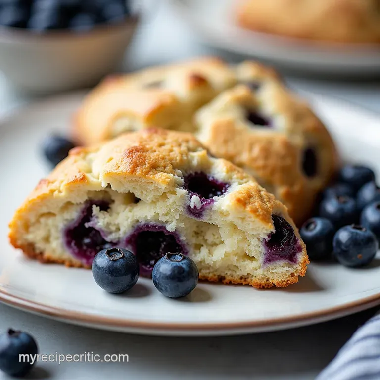 Best Buttery Blueberry Scones Recipe for Afternoon Tea