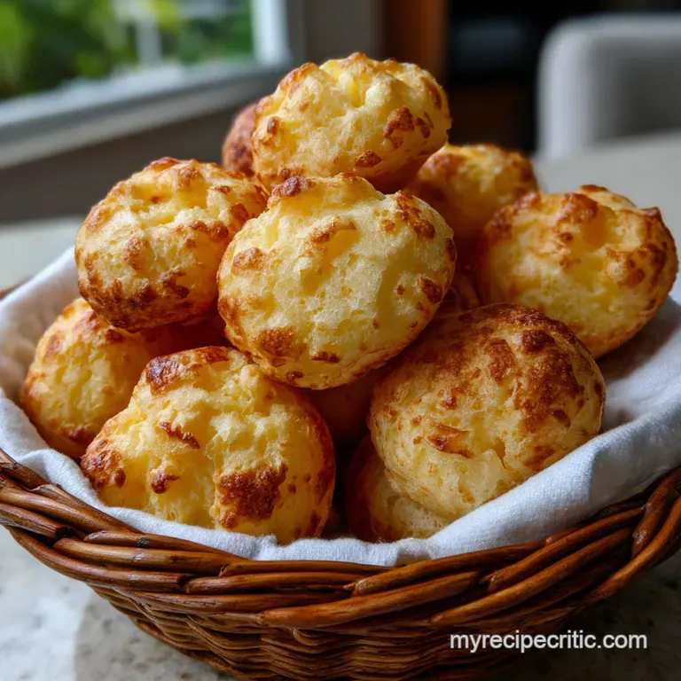 Fluffy Brazilian Cheese Bread (P&atilde;o de Queijo) Recipe