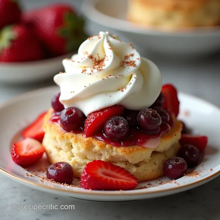 The Ultimate OldFashioned Strawberry Shortcake Tender Biscuits Macerated Berries and CloudLike Whipped Cream