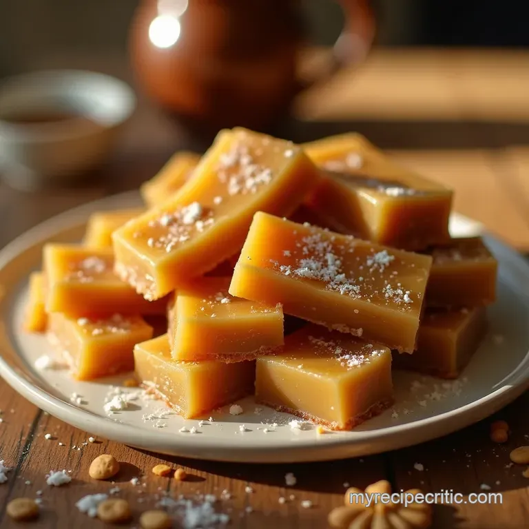 The Snap Crackle Pop Perfect Homemade English Toffee presentation