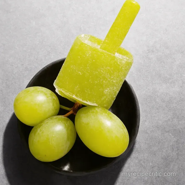 Frozen Grapes Natures Ice Pops