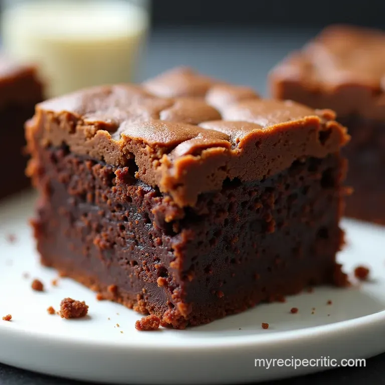 The Secret Weapon Cultured Brown Butter Fudgy Brownies