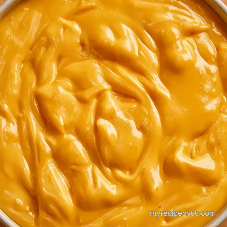 Game Day Cheese Dip: Sharp and Glossy