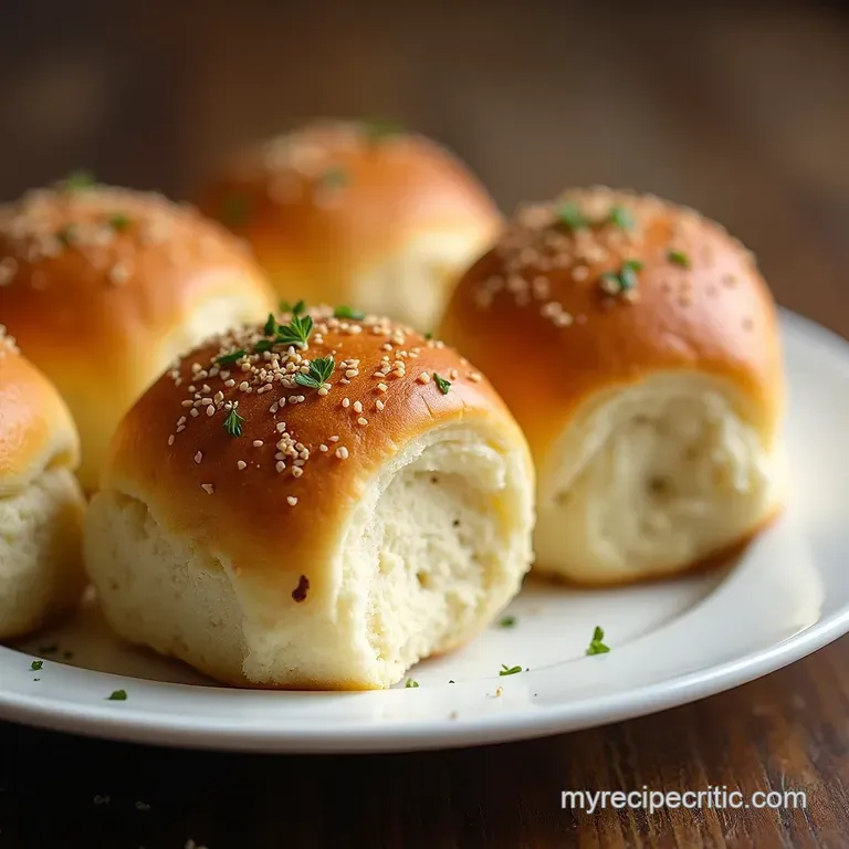 The Ultimate GoldenCrusted Garlic Butter Rolls Recipe