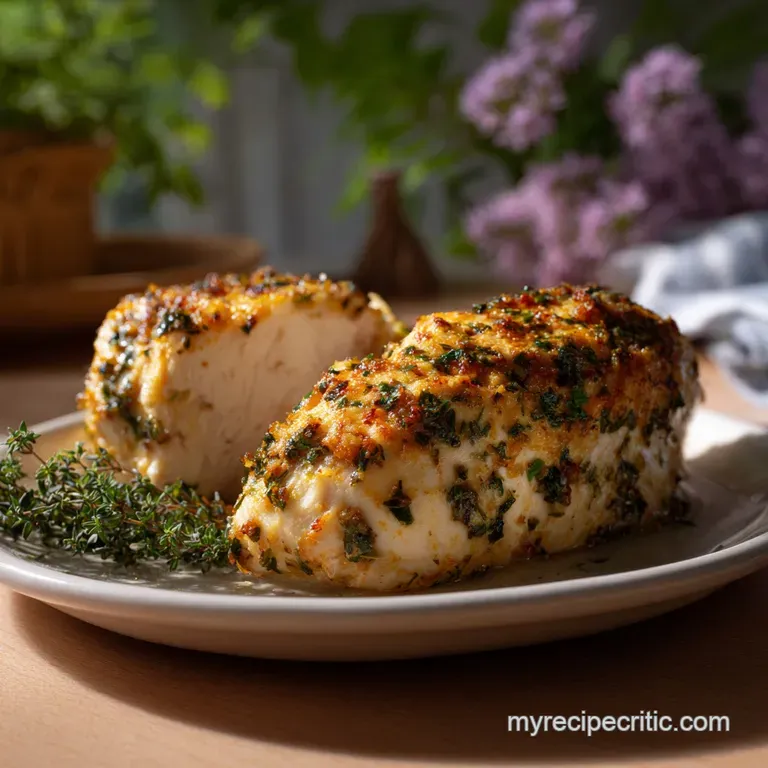 Frozen Chicken Breast Recipe with Garlic and Herbs