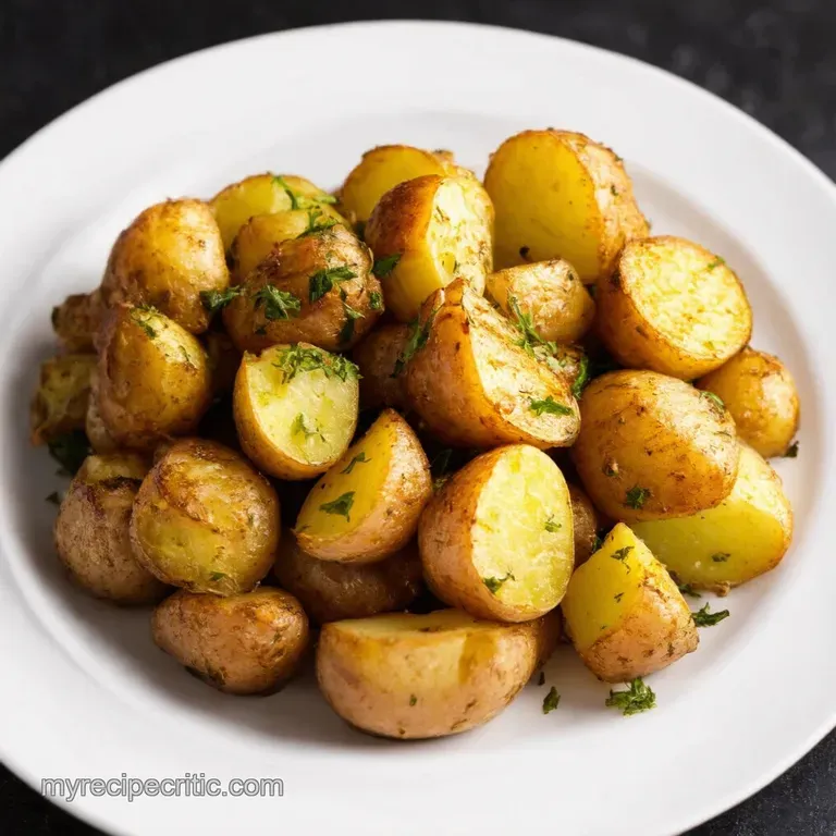 Garlic Herb Roasted Potatoes