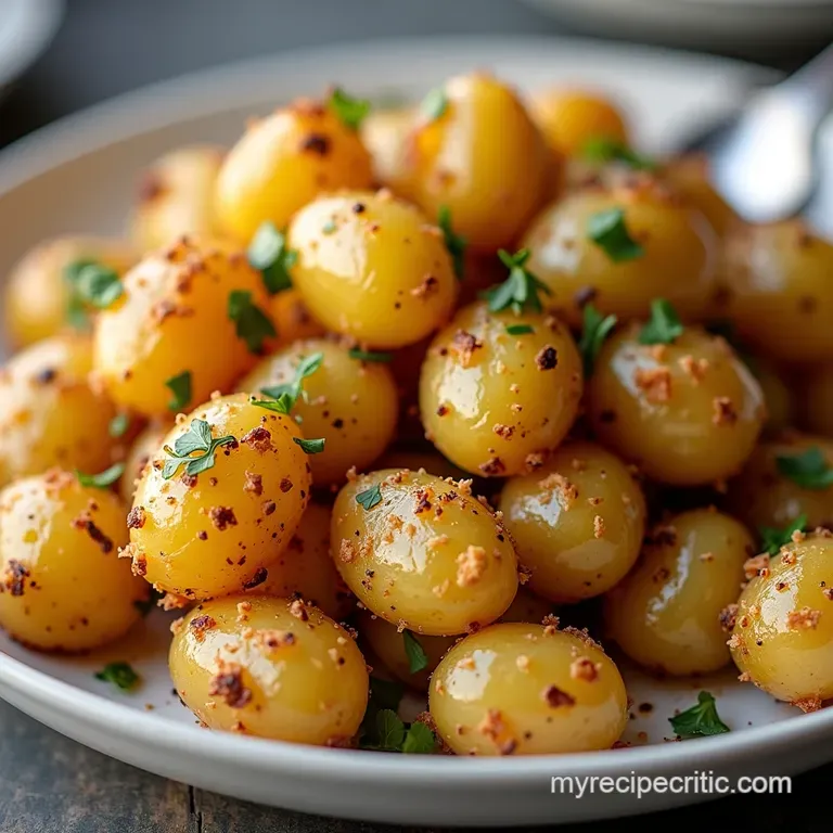 The Ultimate Golden Crunch Garlic Butter Roasted Potatoes