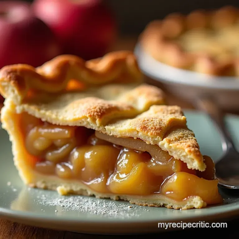 Grandmas Golden Apple Pie Simplified presentation