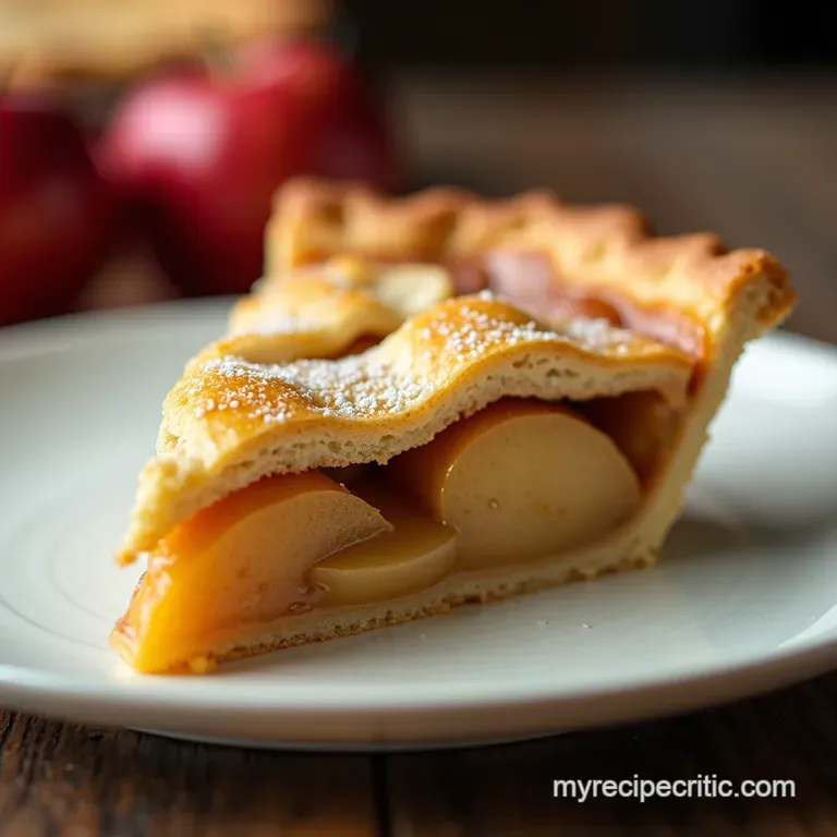 Grandmas Golden Apple Pie Simplified