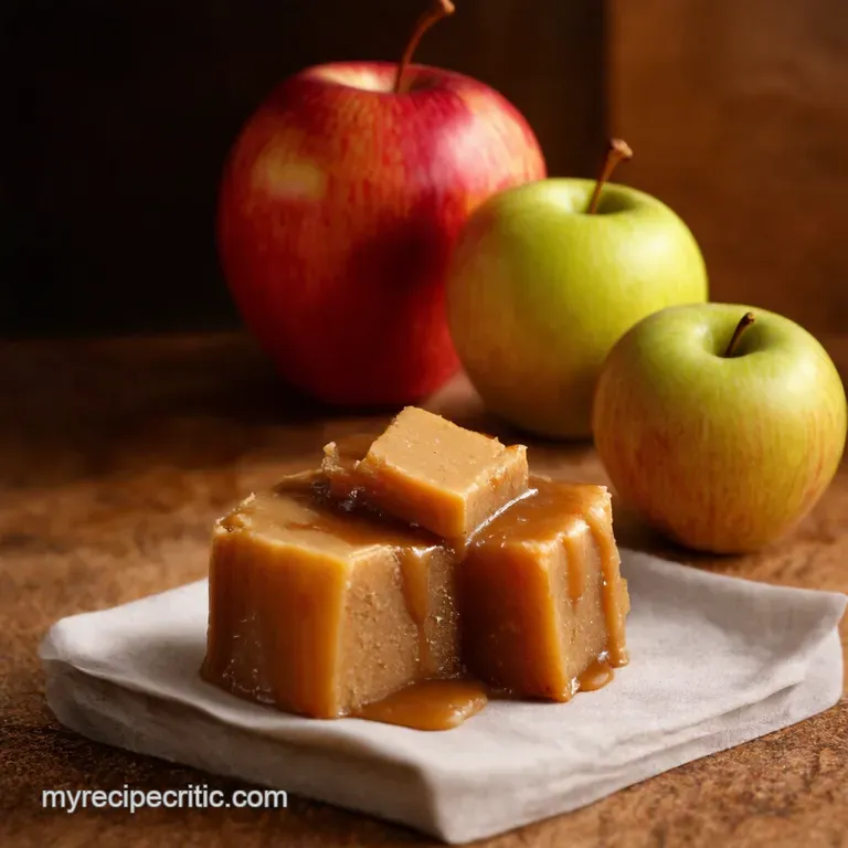 Granny Smiths Sticky Toffee Apple Dream presentation
