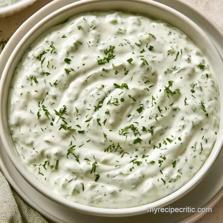 Healthy Greek Yogurt Ranch Dip