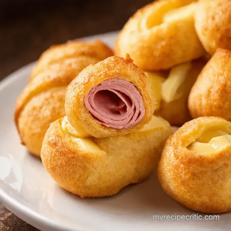 Ham Gruyère Twisters A Savory Snack Attack
