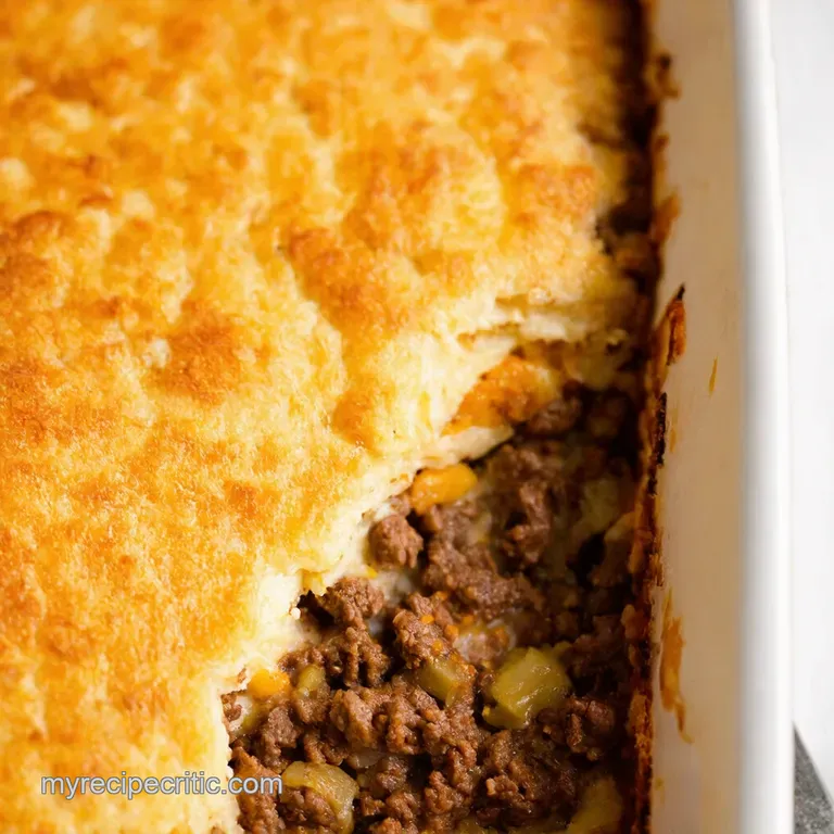 Hearty Cottage Pie Casserole presentation