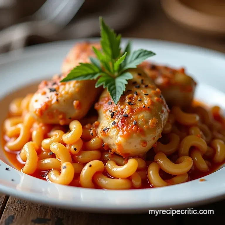 Hearty Homestyle Chicken Paprikash