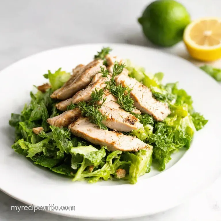 Herby Lemon Chicken Salad