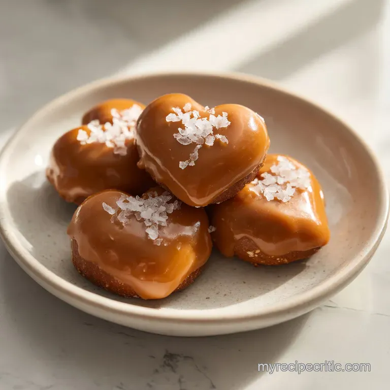 Caramel Pretzel Bites: Salted and Sweet