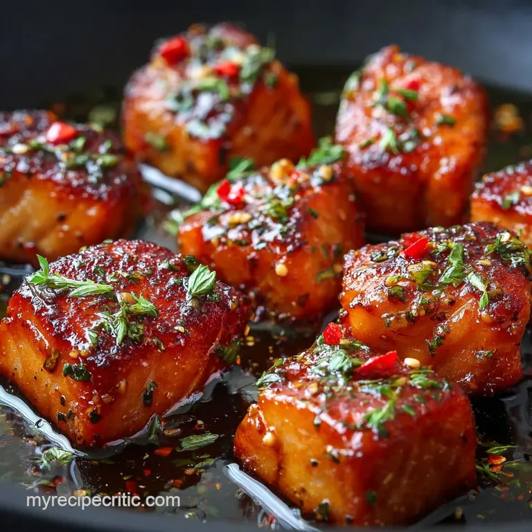 Honey Butter Glazed Salmon Bites: The Ultimate 15-Minute Sticky Sweet Recipe
