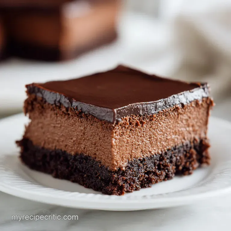 Cozy Hot Chocolate Cheesecake Bars Recipe