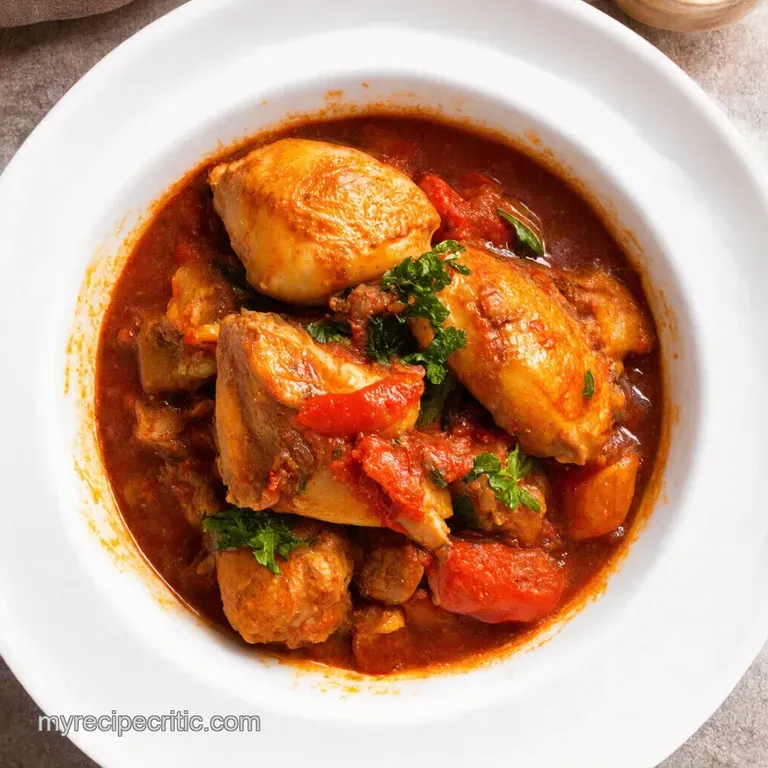 Hunters Chicken Stew Classic Chicken Cacciatore