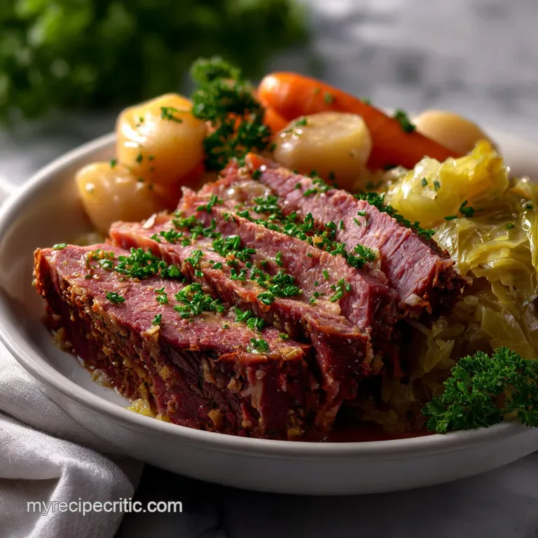 Easy Instant Pot Corned Beef and Cabbage