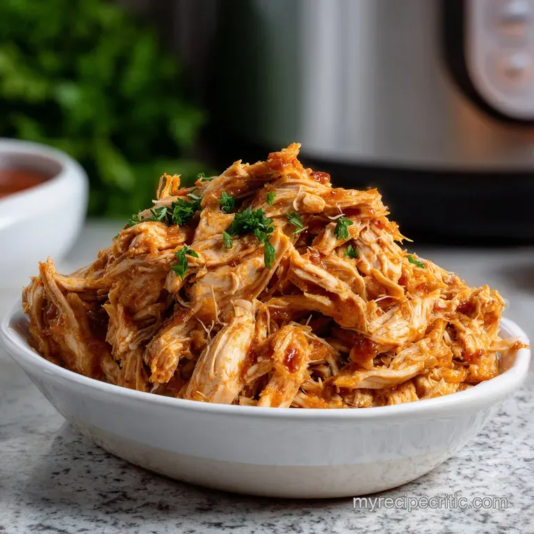 Instant Pot Shredded Chicken: Easy Moist presentation