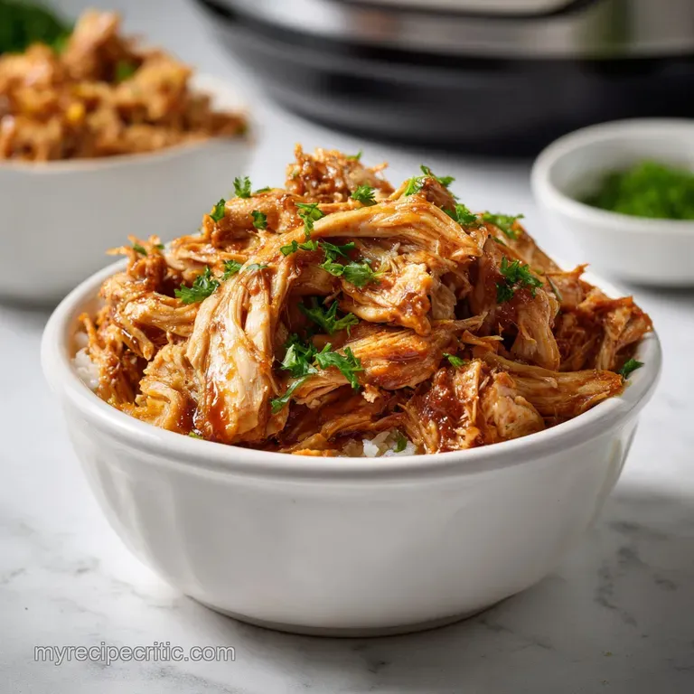 Instant Pot Shredded Chicken: Easy Moist