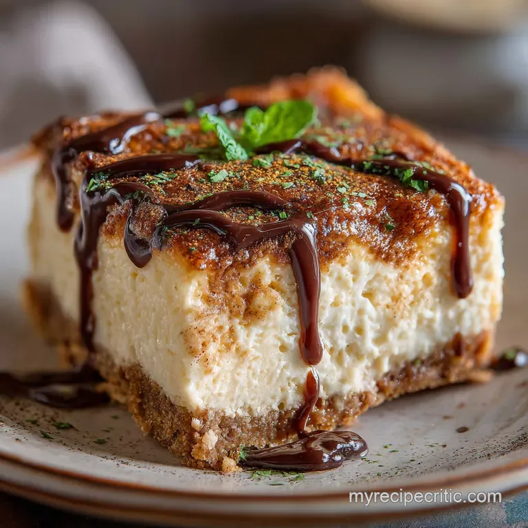 St Patricks Day Desserts: the Ultimate Irish Cream Cheesecake Bars presentation