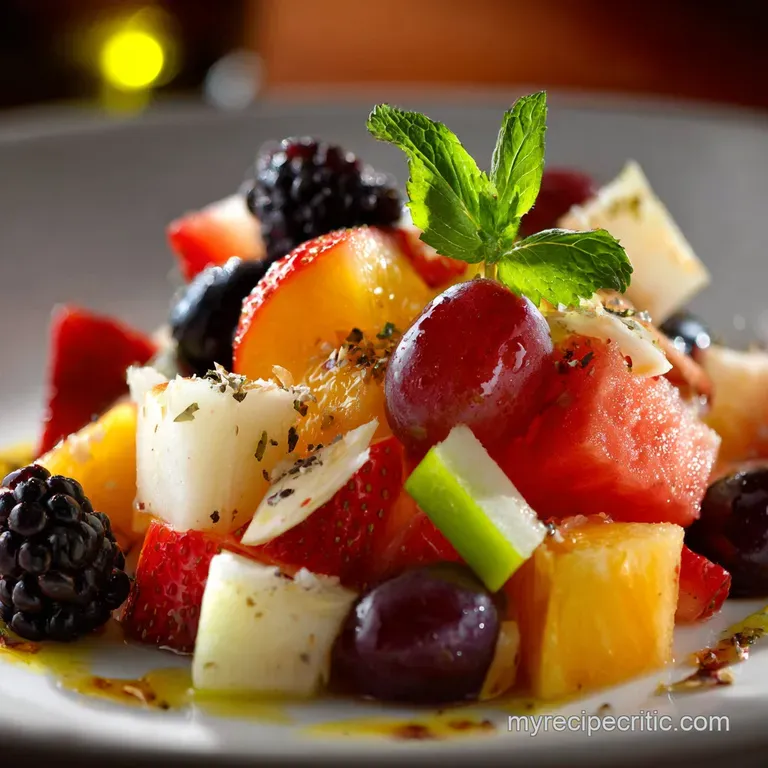Classic Italian Macedonia di Frutta Marinated Fruit Salad