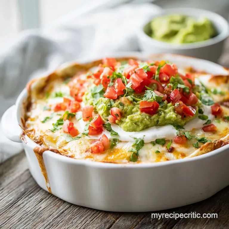 Individual servings of vibrant layer dip in clear glasses, garnished with cilantro. A party appetizer showcasing fresh ing...