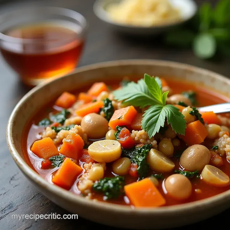 The No Fuss Lean Ground Turkey Vegetable Soup Recipe