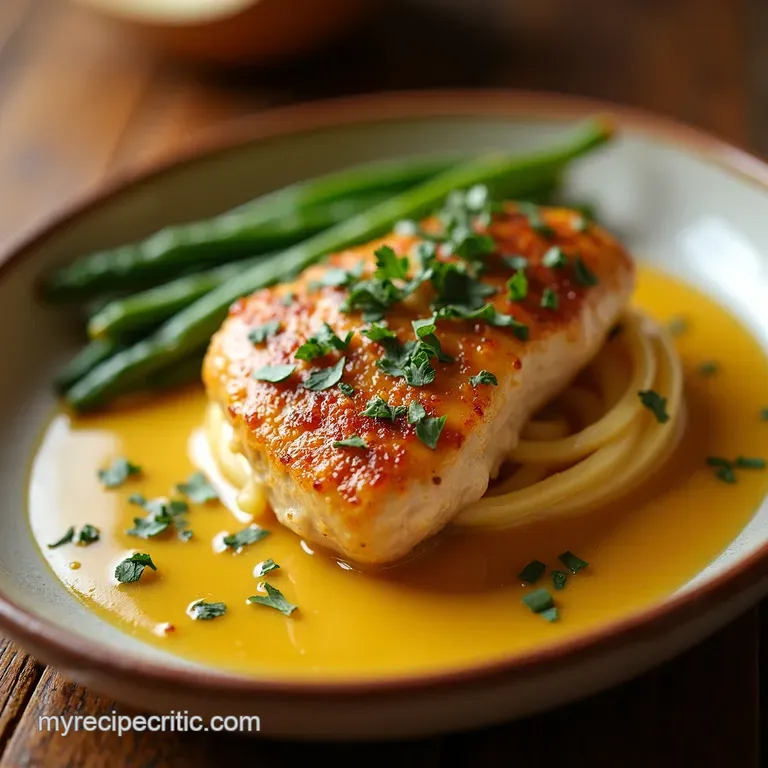 Liquid Gold Homemade Chicken Glace Naturelle presentation