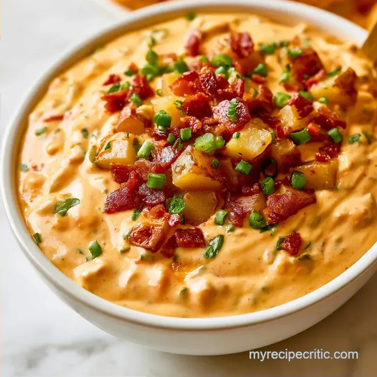 Loaded Potato Skin Dip with Bacon