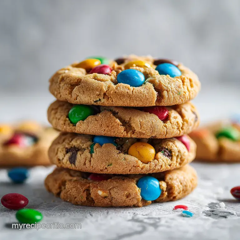 Stack of three crispy baked cookies on a white plate. Light dusting of powdered sugar adds a touch of elegance.