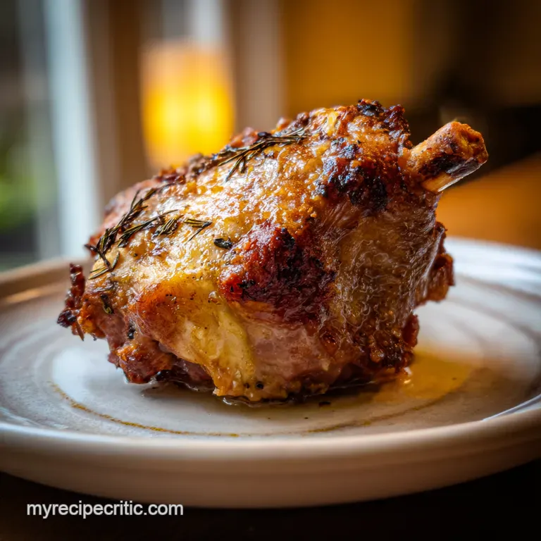 Managed Melt The Ultimate SlowCooked Duck Confit presentation