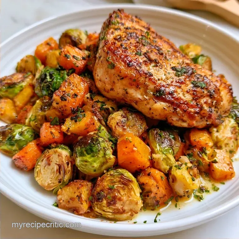 Sheet Pan Maple Dijon Chicken
