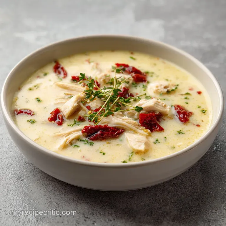 Guilt-Free Marry Me Chicken Soup: Creamy and Savory