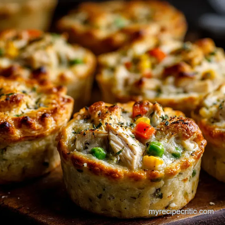Proper Little Chicken Pot Pies with Thyme Flaky Pastry