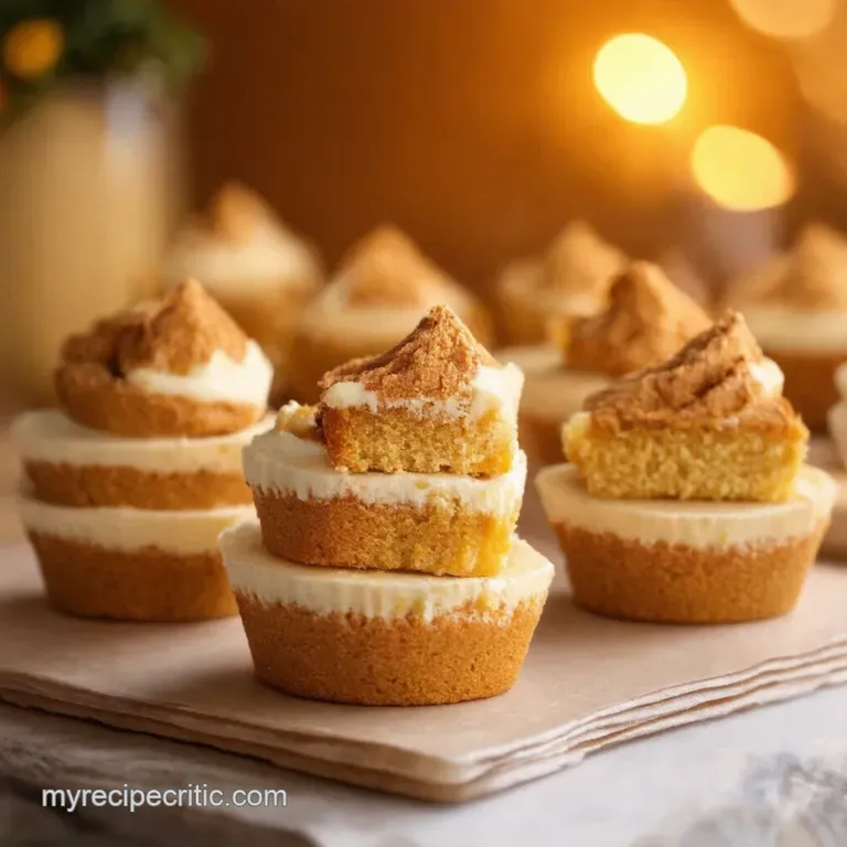 Mini Lemon Raspberry Layer Cakes presentation