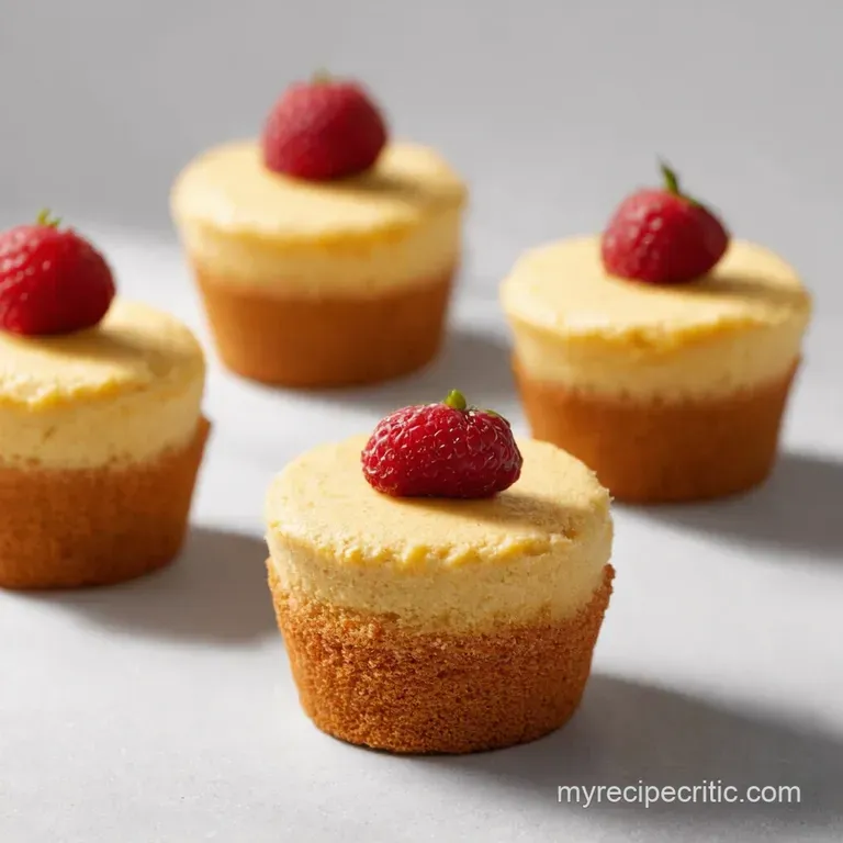 Mini Lemon Raspberry Layer Cakes
