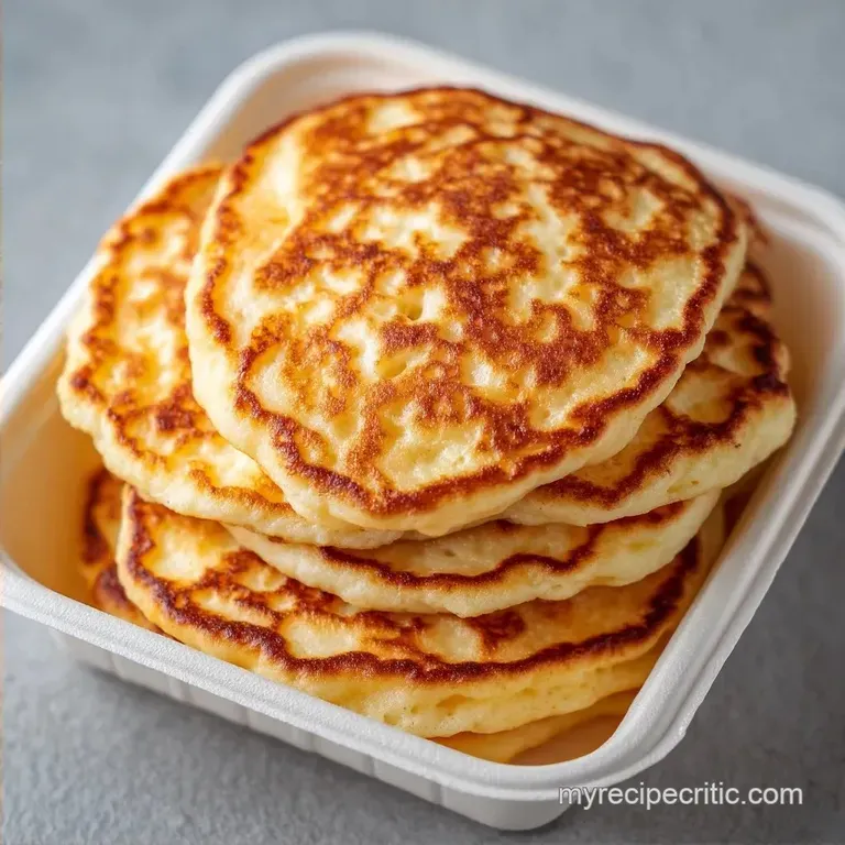 Mini Pancake Lunch Box: Soft and Fluffy