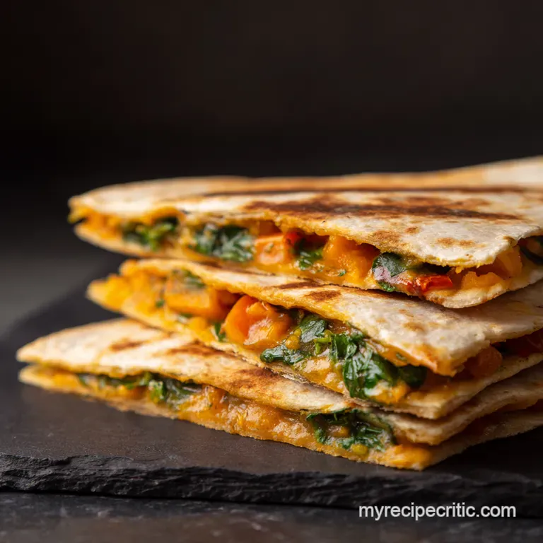 Mini Veggie Quesadilla Triangles a Flavor Fiesta presentation